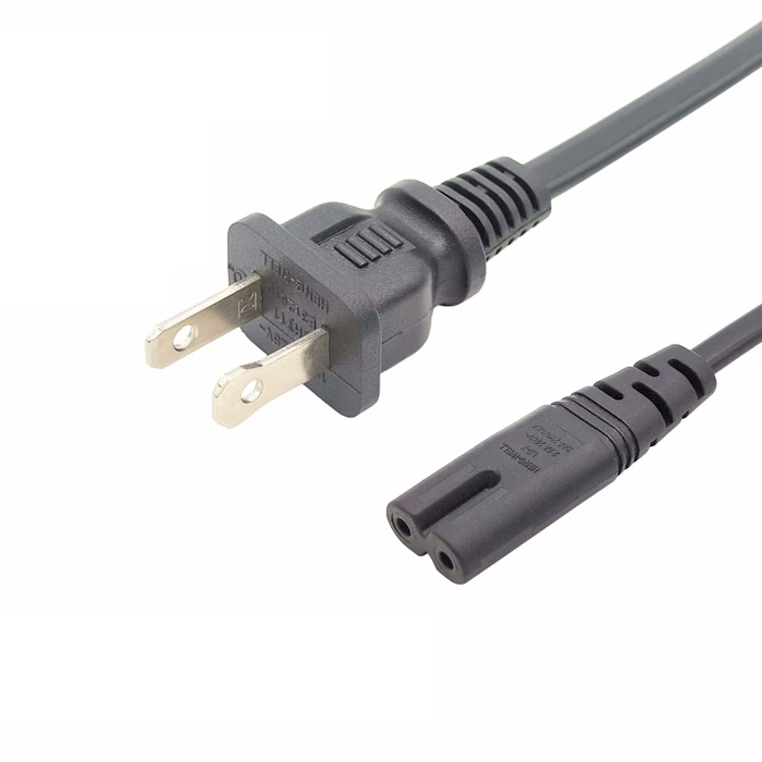 2 pin power cable cord electrical