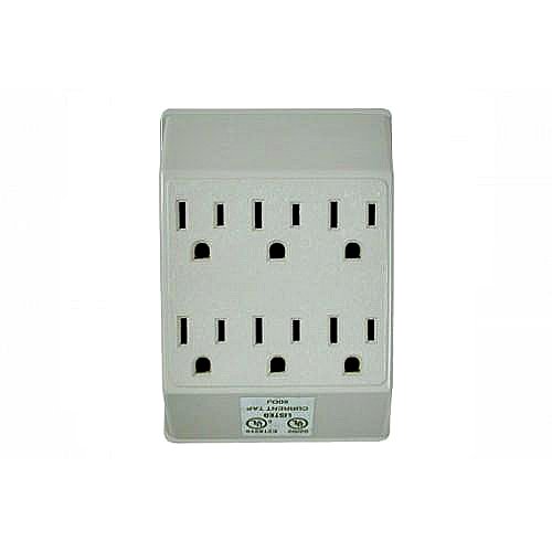 6 Outlet Wall Socket 14-516