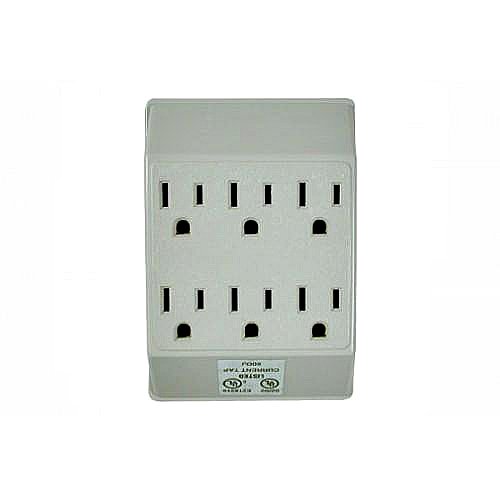 6 Outlet Wall Socket 14-516