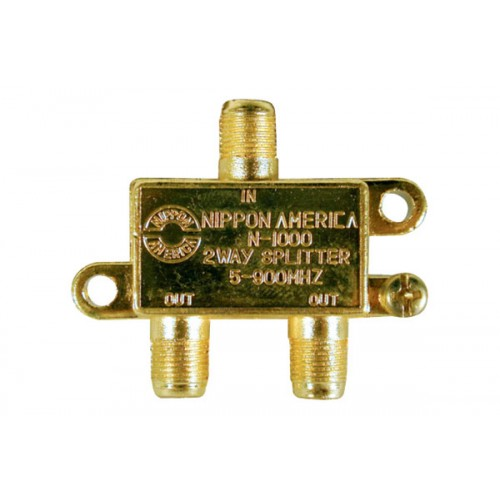 2-Way Cable Splitter N-1000G