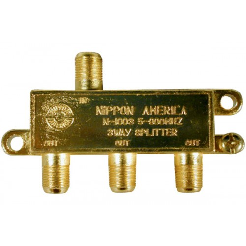 3-Way Cable Splitter N-1003G