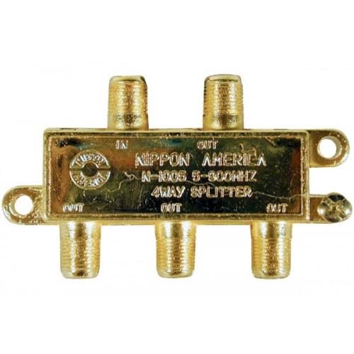 4-Way Cable Splitter N-1005G