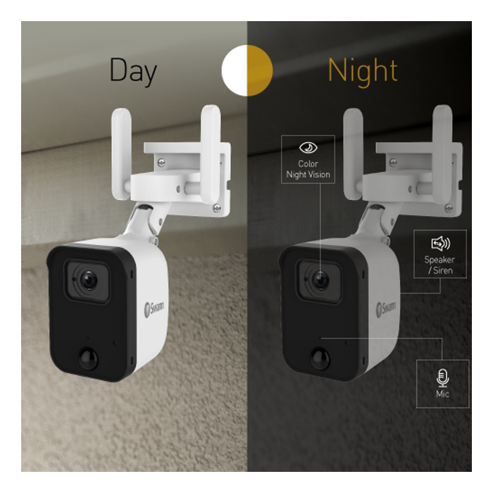 Swann Camera Wi-Fi Home Security System 4 channel FOURTIFY 4 day and night