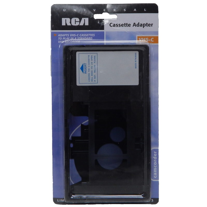 vhs c adapters - RCA VHS-C Cassette