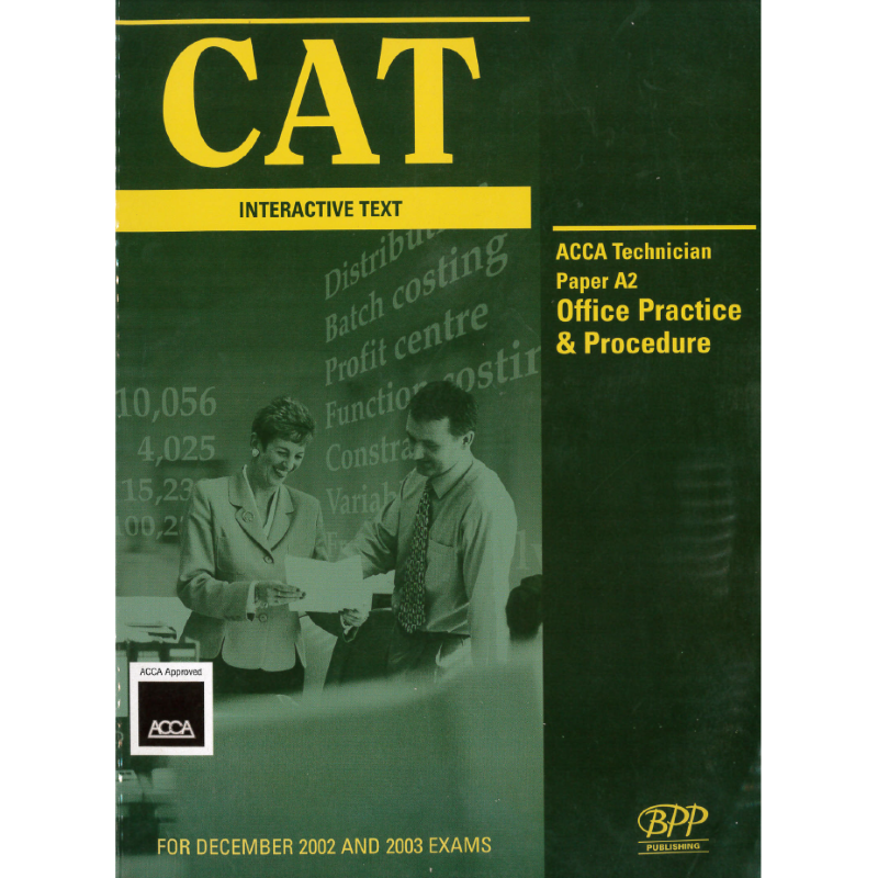CAT ACCA Technician Office Practice and Procedure