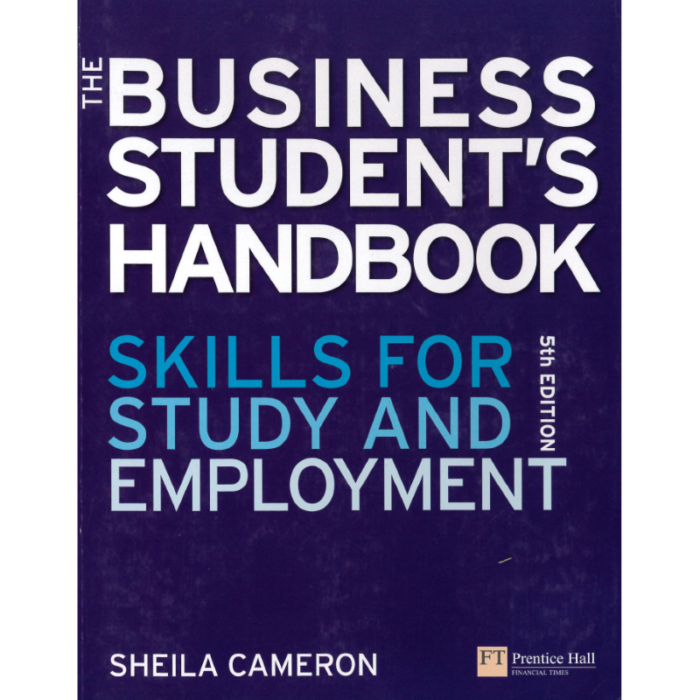 The Business student's handbook 5th edition