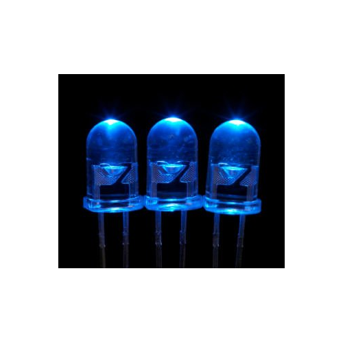 Bluecell Blue LED Electronics 5mm 3.2V - 3.4V