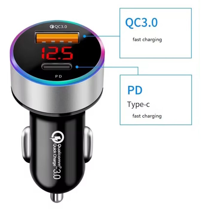 usb type c car charger