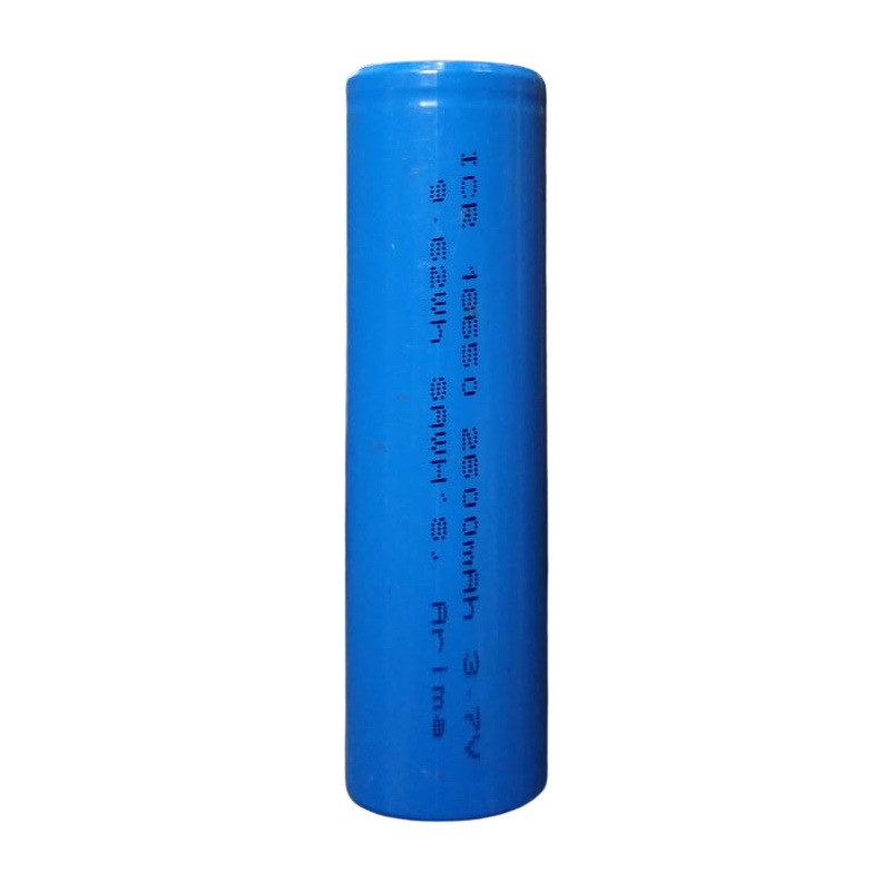 BATTERIA AL LITIO RICARICABILE 18650 3.7V 2200MAH VELAMP