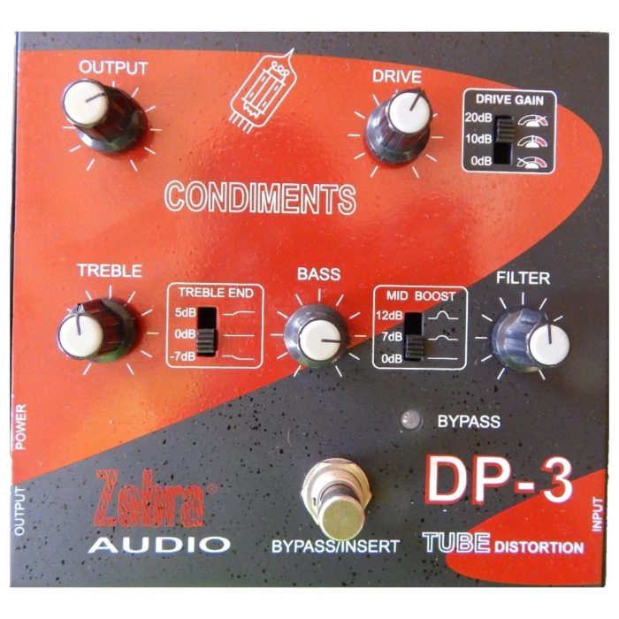 Zebra tube distortion DP-3 sound music