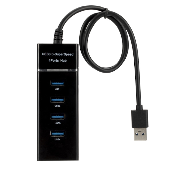 4 Ports USB HUB 3.0 USB2.0 HUB Splitter Adapter Computer Docking Station for Laptop PC
