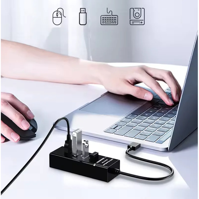 High Speed 4 Port USB 3.0 Multi HUB Splitter Expansion for Desktop PC Laptop Adapter Usb Hub 3.0
