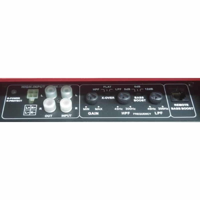 XXX amplifier controls