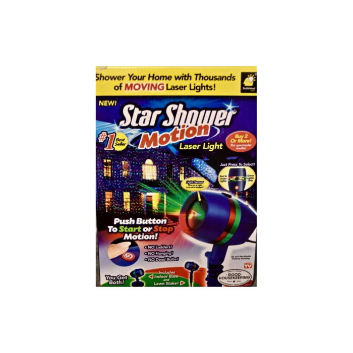 star shower motion light