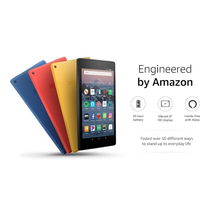 Amazon Fire HD 8" Tablet HD Display 16 GB