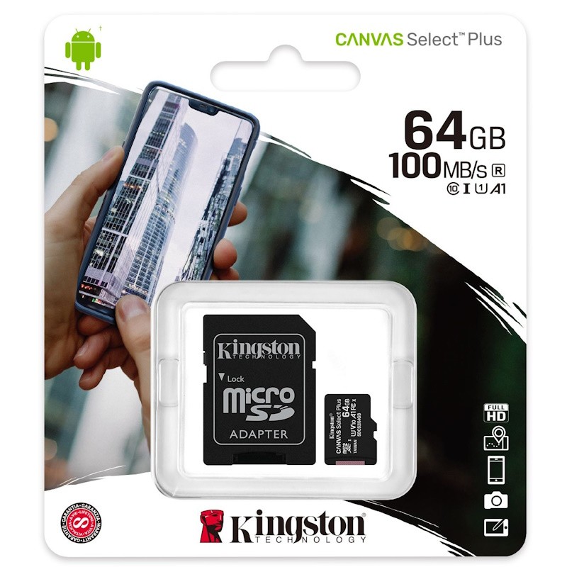 Kingston 64GB Memory Card MicroSD