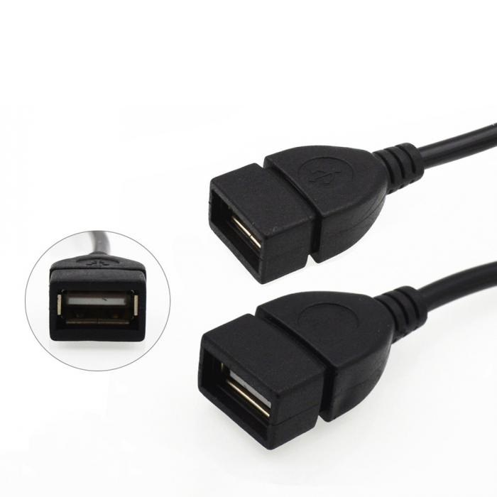 Micro USB To Female USB OTG Cable Adapter