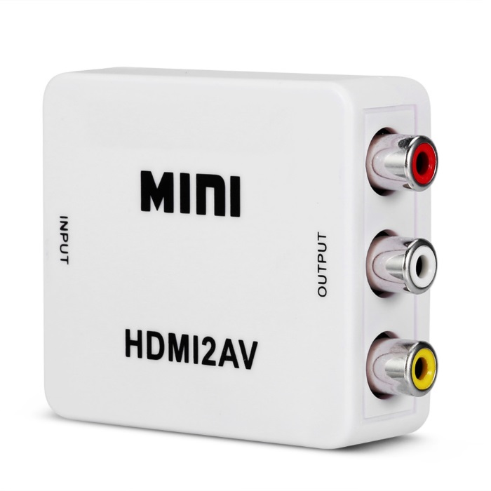 Mini HDMI To RCA Converter Box