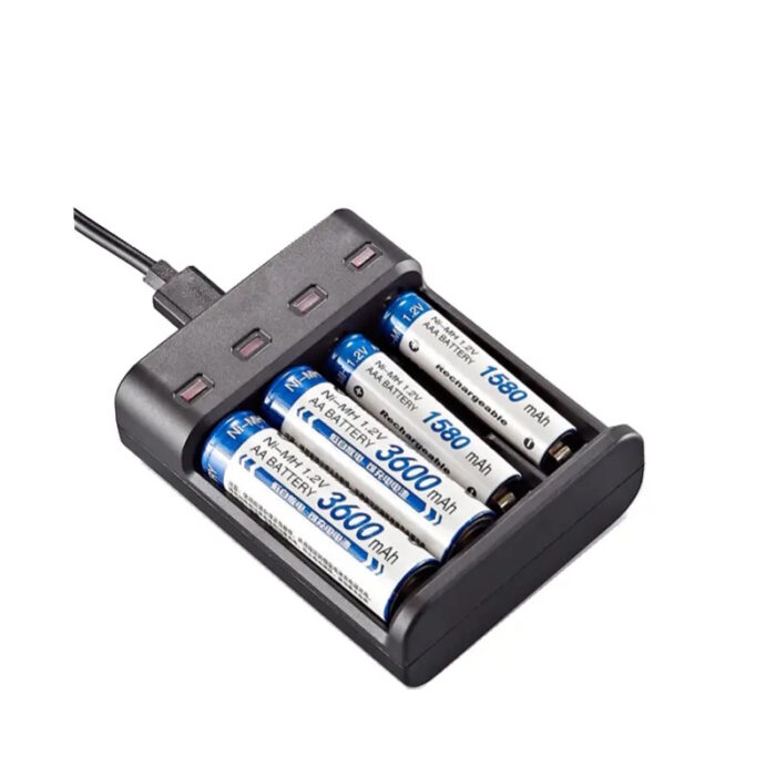 USB Rechargeable Battery Charger AA
