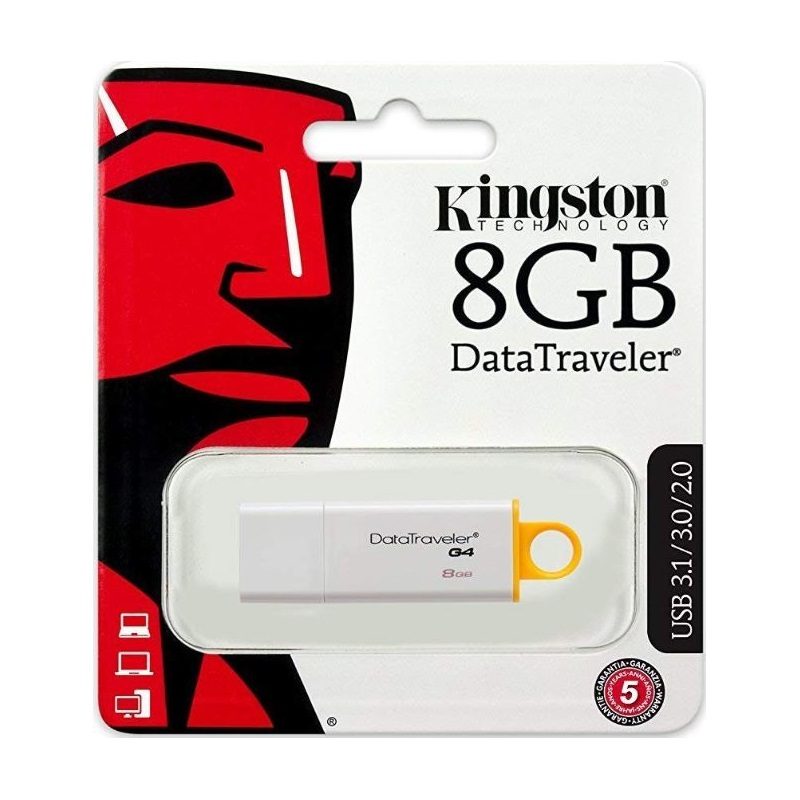 Kingston Digital 8GB DataTraveler 3.0 USB Flash Drive