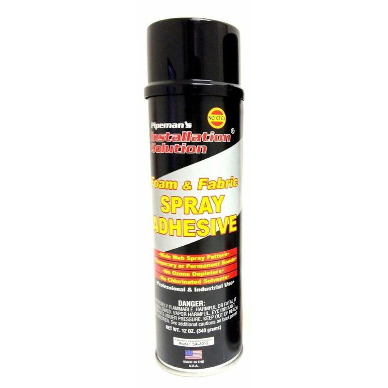 Pipeman's Installation Solution Foam & Fabric Spray Adhesive Glue