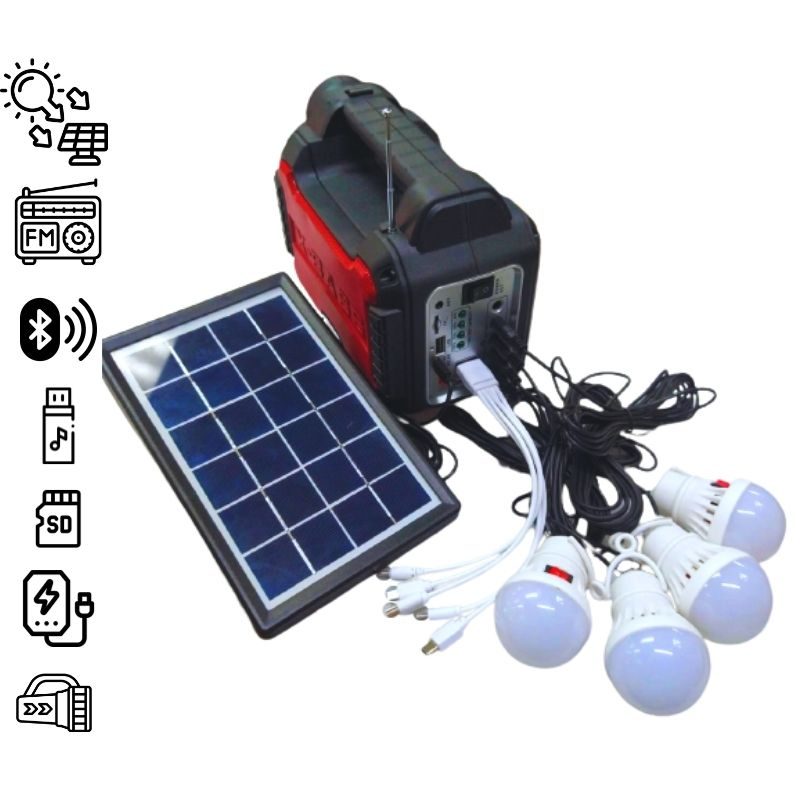 Mini Solar System Lighting, FM Radio