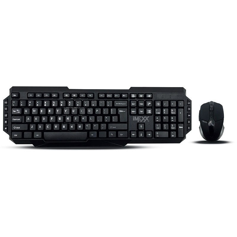 imexx wireless keyboard and mouse combo set