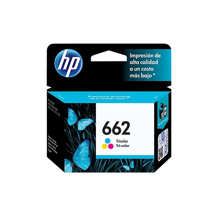 hp ink 662 tri-colour