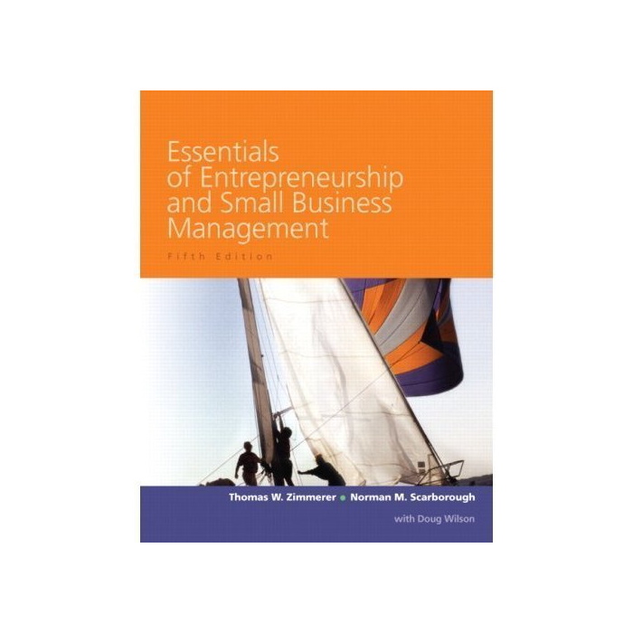 Essentials of Entrepreneurship and Small Business Management