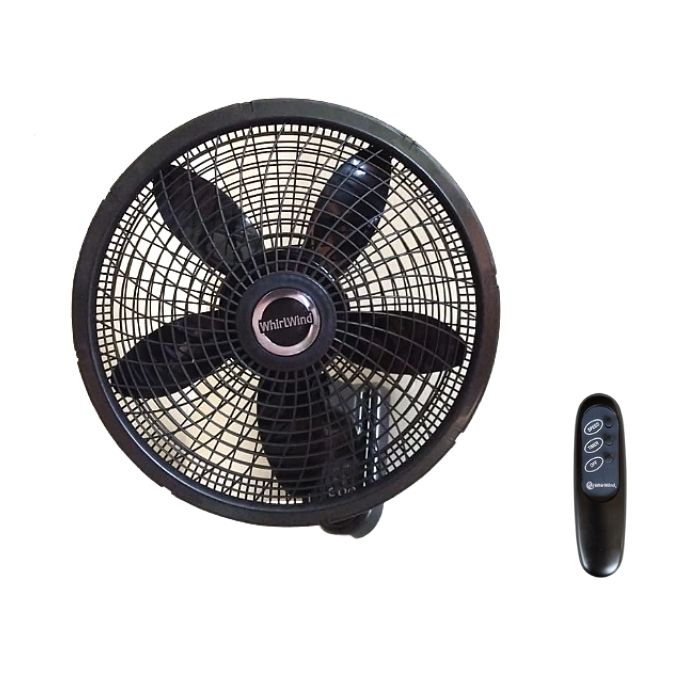 Whirlwind Wall Fan with remote