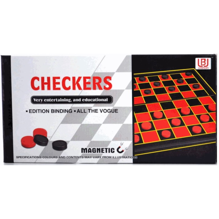 Draughts or checkers board game