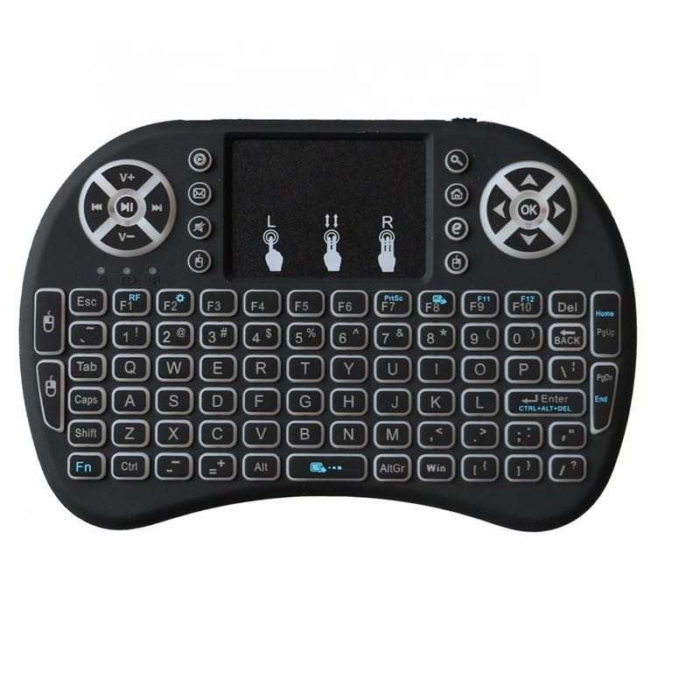 Wireless Mini Keyboard Air Mouse i8 backlit