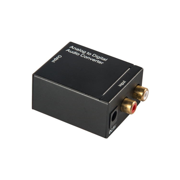 Analog to digital adapter converter Analog Audio signal to Digital signal converter