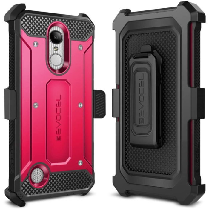Phone Case Compatible with Aristo (MS210), K4 (2017 Release) with Belt Clip Holster