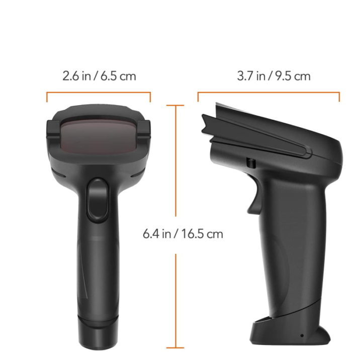 Barcode Scanner Bluetooth Wired Portable Bar Code Scanner USB Barcode Reader