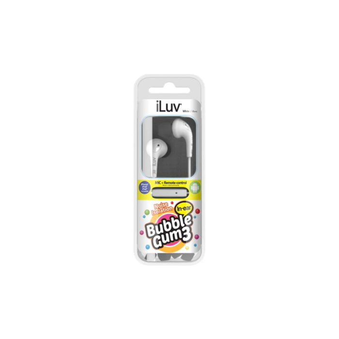 Bubble Gum 3 iluv headset with microphone