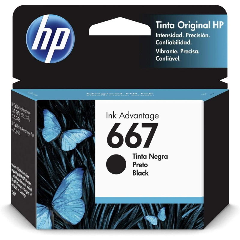 HP 667 Ink Cartridge for Ink Advantage