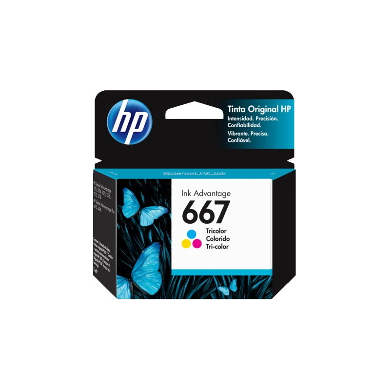 HP 667 Ink Cartridge for Ink Advantage colour tricolour
