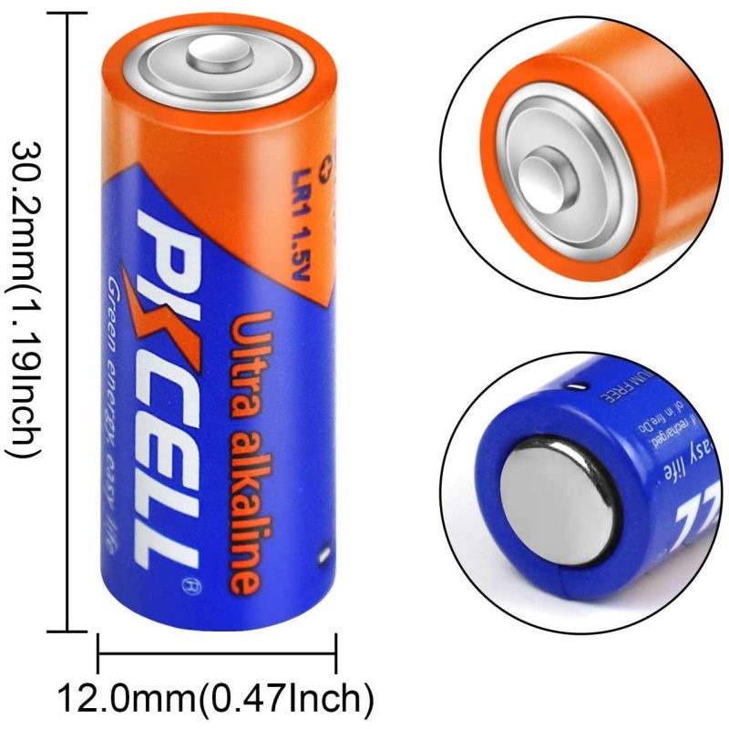 N Size 1.5 Volt Alkaline Battery