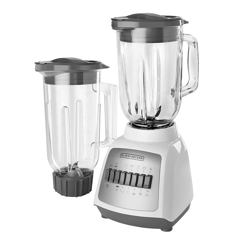 black and decker 10speed blender 2 jars blbd210gpw