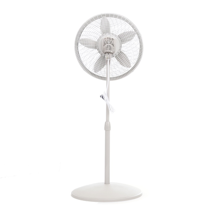 Lasko 18 Standing Fan White back view