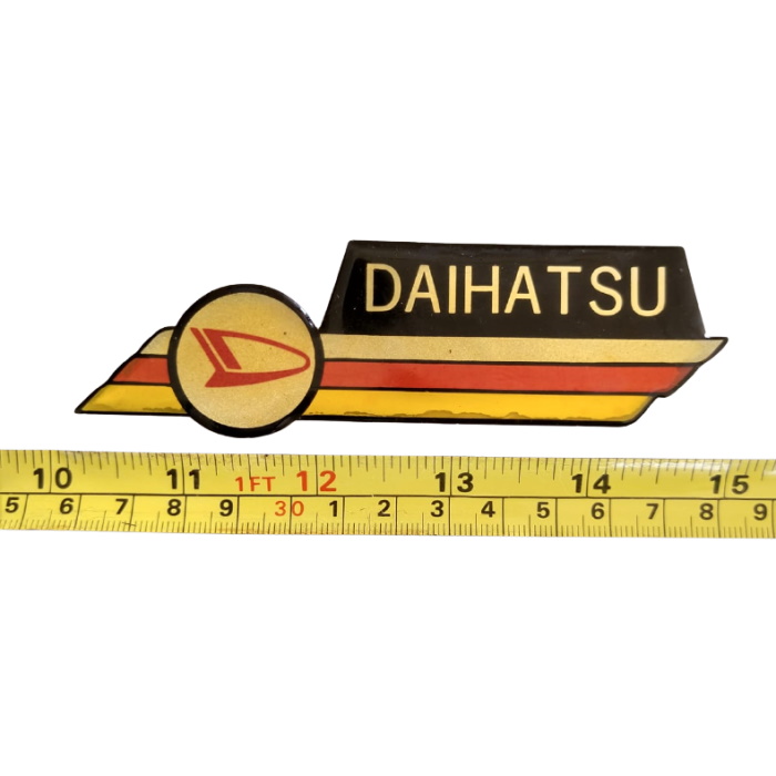 daihat su badge sticker logo