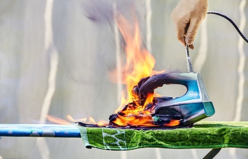 Safety Precautions needed when using an Electrical Iron