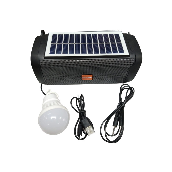 mini solar system Challenger radio and led light