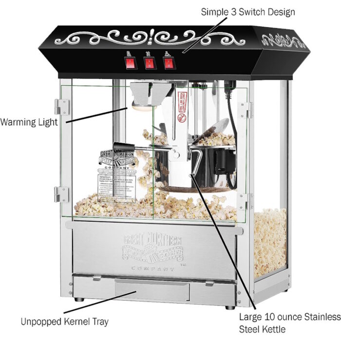 Great Northern Countertop Popcorn Machine Maker for sale