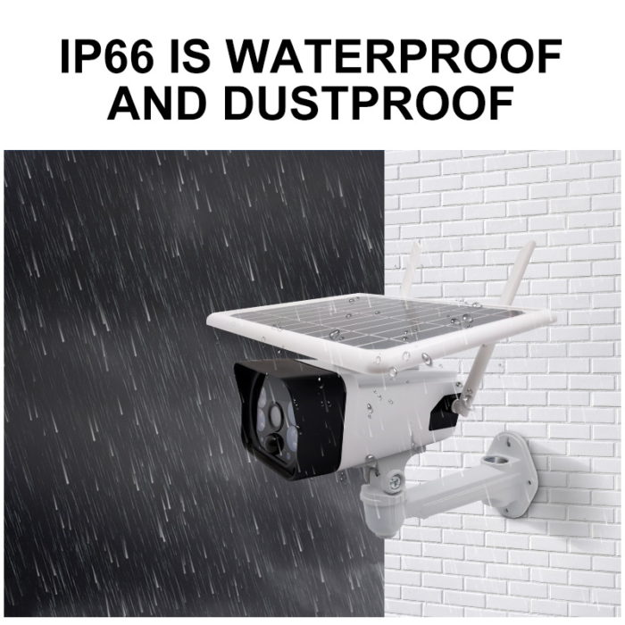 Outdoor Solar Camera Wifi Powered Security Video Surveillance Wireless CCTV 1080P HD PIR Detection CCTV