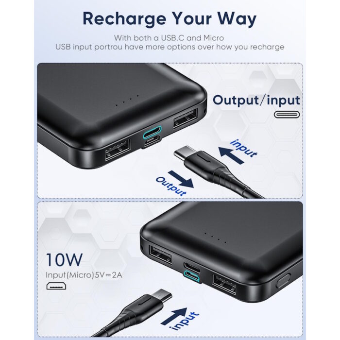 power bank with usb c