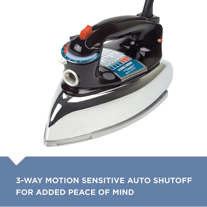 BLACK+DECKER Classic Steam Electrical Iron F67E