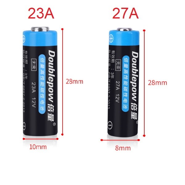23a vs 27a battery