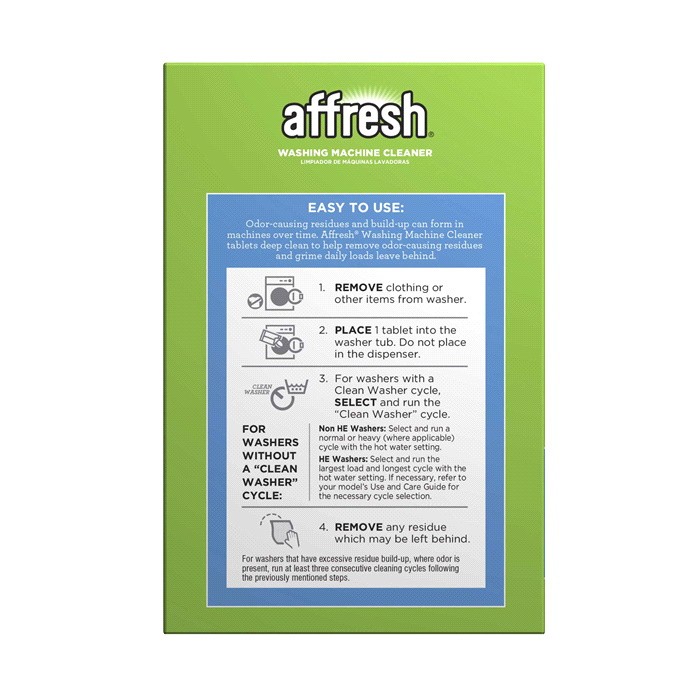 affresh washing machine cleaner